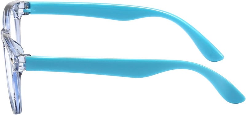 FANNYGO Store 1 Pack kids Blue Light Blocking Glasses For Girls And Boys Computer Blue Light Blocking Glasses For Age 3-11 (Light blue) - Image 5